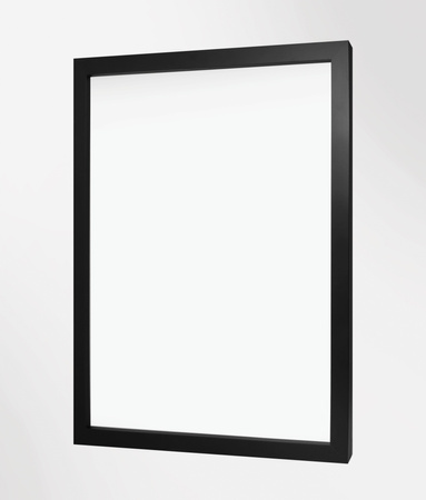 Czarna rama MDF 40 na 40