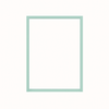 Miętowa rama MDF 40x40