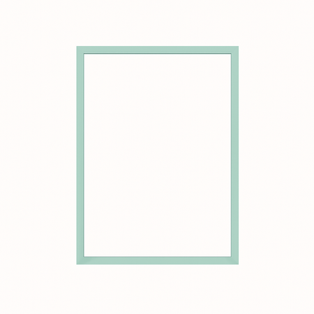 Miętowa rama MDF 35x45