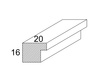 Biała rama MDF 10x15