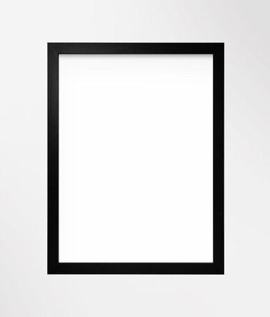 Czarna rama MDF 35 na 45