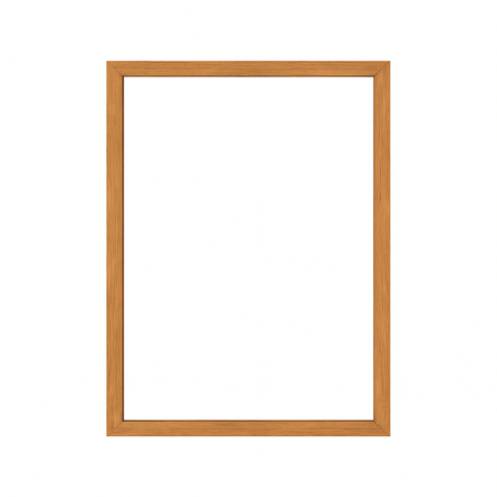Brązowa rama MDF