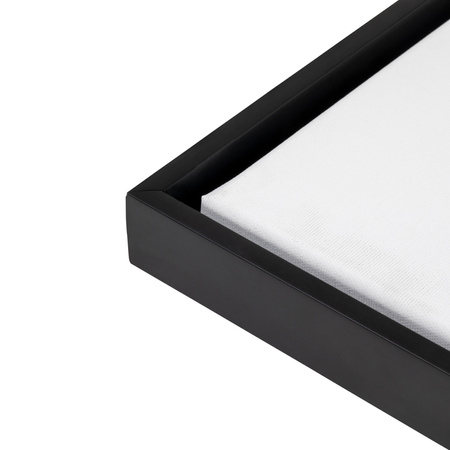 AMERICAN BOX CZARNY 80x100