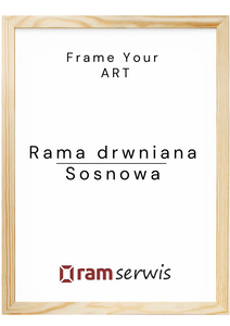 Rama Sosnowa płaska