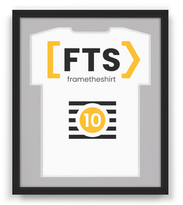 Czarna rama na koszulkę sportową PREMIUM