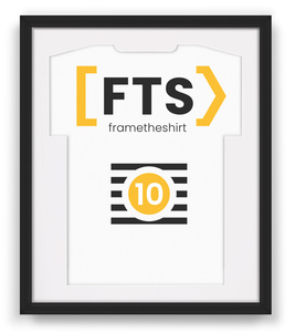 Czarna rama na koszulkę sportową PREMIUM