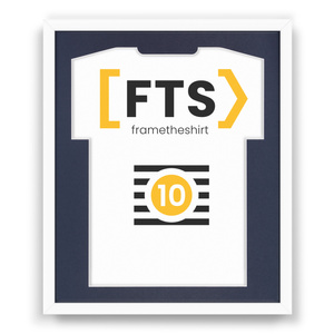 Biała rama na koszulkę sportową PREMIUM