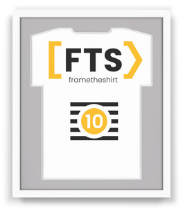 Biała rama na koszulkę sportową PREMIUM