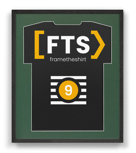 Czarna Rama na koszulkę sportową BASIC