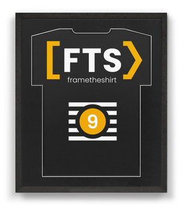 Czarna Rama na koszulkę sportową BASIC