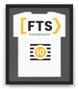 Czarna rama na koszulkę sportową PREMIUM