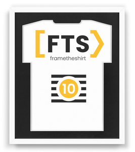 Biała rama na koszulkę sportową PREMIUM