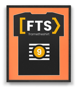 Czarna Rama na koszulkę sportową BASIC