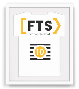 Biała rama na koszulkę sportową PREMIUM