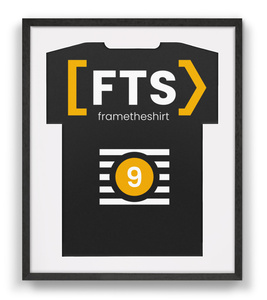 Czarna Rama na koszulkę sportową BASIC