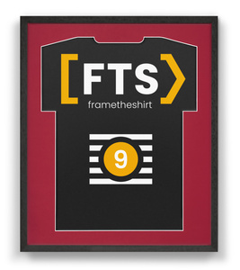 Czarna Rama na koszulkę sportową BASIC