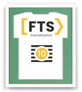 Biała rama na koszulkę sportową PREMIUM