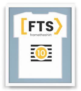 Biała rama na koszulkę sportową PREMIUM