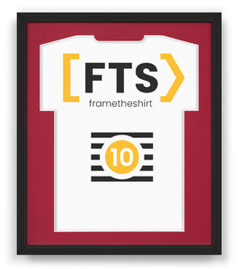 Czarna rama na koszulkę sportową PREMIUM