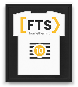 Czarna rama na koszulkę sportową PREMIUM