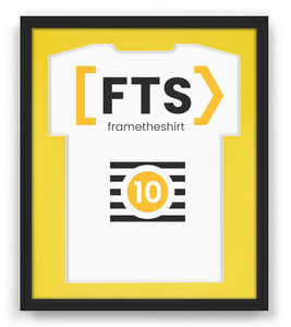 Czarna rama na koszulkę sportową PREMIUM