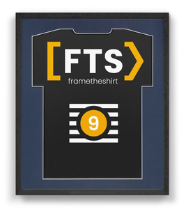 Czarna Rama na koszulkę sportową BASIC