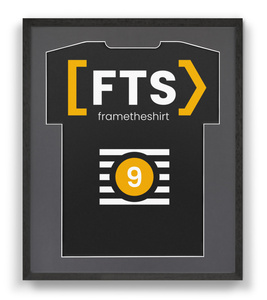 Czarna Rama na koszulkę sportową BASIC