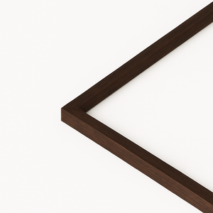 Ciemno brązowa rama MDF