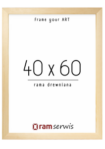 Rama Sosnowa 40x60