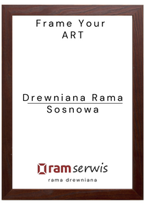 Rama Sosnowa Brązowa